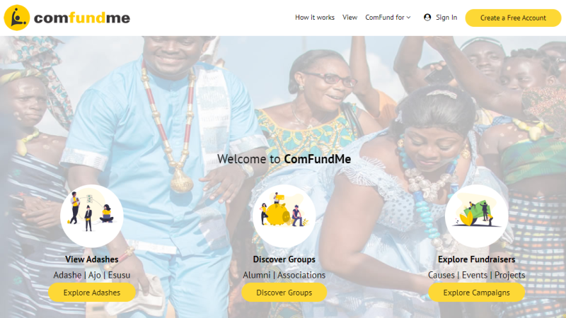 Comfundme: No1 Fundraising in Africa