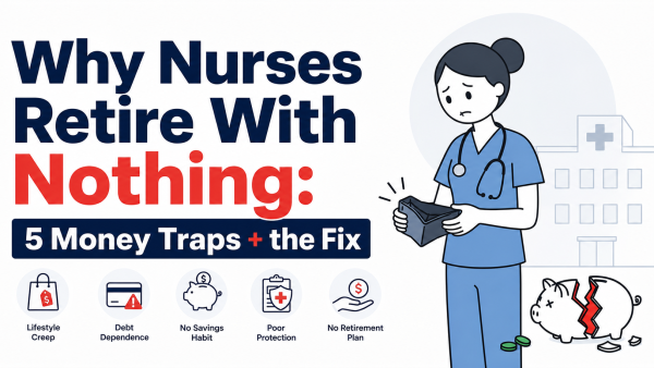 Why Nurses Retire With Nothing: 5 Money Traps + the Fix